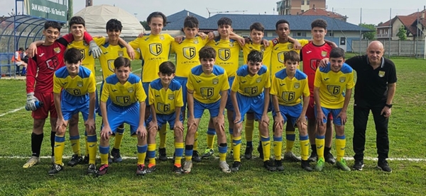 Under 14 di Torino - Vinovo Sport Events, vittoria e sorpasso sul Mirafiori FC. Autovip San Mauro in pole position