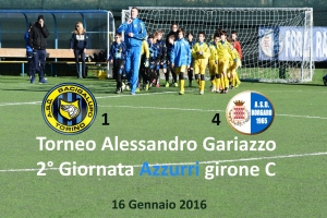 Torneo &quot;A. Gariazzo&quot; Borgaro - 2005: Primi Verdetti