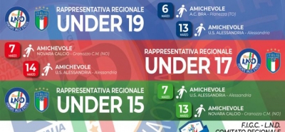 Variato il programma delle Rappresentative regionali: test con il Bra per la Juniores