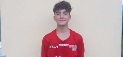 Ale Guida, bomber del Chieri Under 15 che ha deciso la sfida con la Pro Eureka