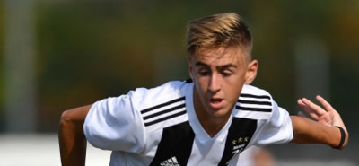 Nicolò Turco, attaccante della Juventus Under 15