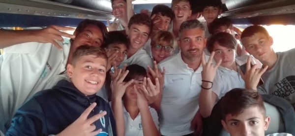 Pozzolese Under 15 con il mister Ravetti